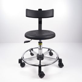 Endüstriyel Ergonomik ESD Sandalyeler Ayak Halkası ile 2 Yerden Tasarruf Yolu