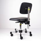 Siyah Renkli Ergonomik Laboratuar Sandalyeleri Bel Desteği ile Yüksekliği Ayarlanabilir Arkalık Tedarikçi