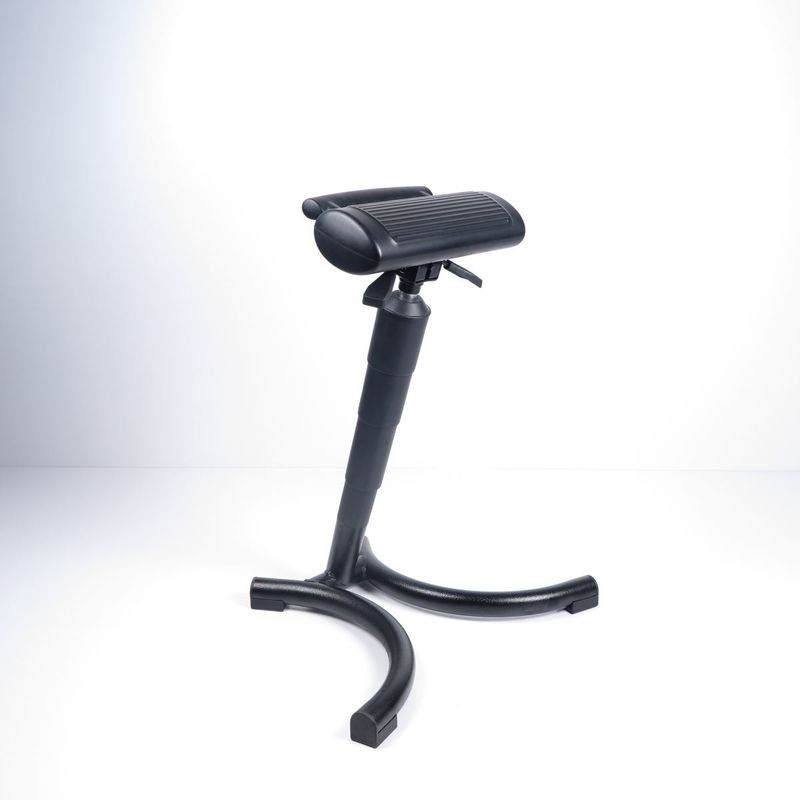Laboratuar / İşyeri Ergonomik Oturma Stand Sandalyesi Sabit Ayak Desteği PU Köpük Malzemesi Tedarikçi